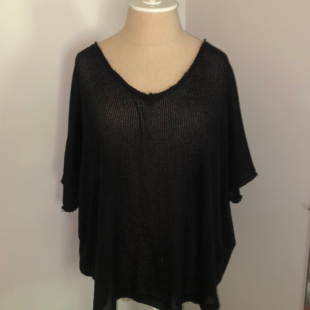Soft black sweater